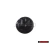Original VW Rear Boot Badge Emblem Black 50mm - 191853601B 01C