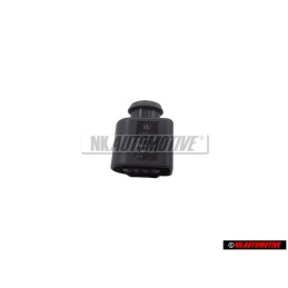 Original VW Flat Contact Housing With Contact Locking Mechanism - 8K0973703
