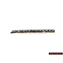 Original VW VENTO GTD Rear Boot Badge Emblem Chrome - 1H5853687AEZ10