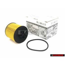 Original VW Oil Filter Element with Gasket - 03C115562