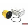 Original VW Oil Filter Element with Gasket - 03C115562