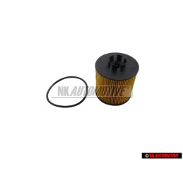 Original VW Oil Filter Element with Gasket - 03C115562