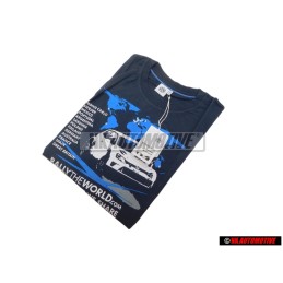Original VW T-Shirt Rallye Size XL - 6RV084200D BRL