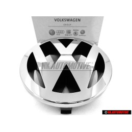 Original VW Front Grill Badge Emblem Chrome - 2D0853600 ULM