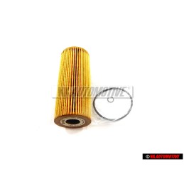 Original VW Filter Element With Gasket - 074115562