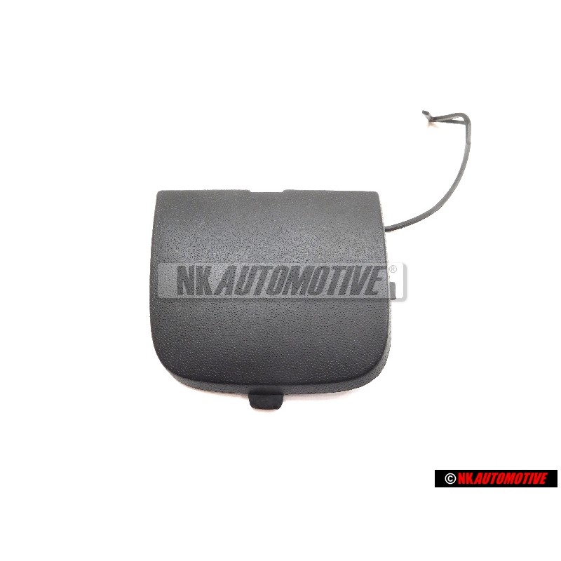 Original VW Cover For Towing Eye Satin Black - 1K6807441B 9B9