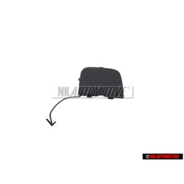 Original VW Cover For Towing Eye Satin Black - 1K6807441B 9B9