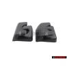 2x Original VW Retainer For Safety Belt Satin Black - 357857837 01C