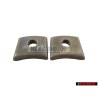 2x Original VW Threaded Plate - 831809237