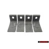4x Original VW Securing Plate For Door Hinge - 191809653