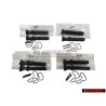 4x Original VW Guide For Head Restraint, Adjustable - 191881939