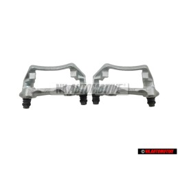 2x Original VW Brake Carrier With Pad Retaining Pin - 357615125C