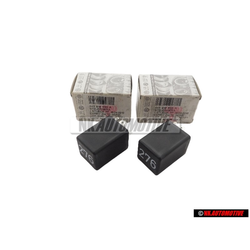 2x Original VW Control Unit For Seat Heating - 443919533A