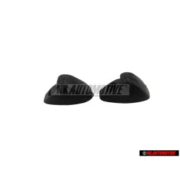2x Original VW Sun Visor Retainer Clip Black - 171857559 01C