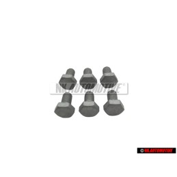 6x Original VW Hexagon Bolt - N 90529301