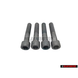 4x Original Audi Socket Head Bolt With Hexagon Socket Head - N 10043602
