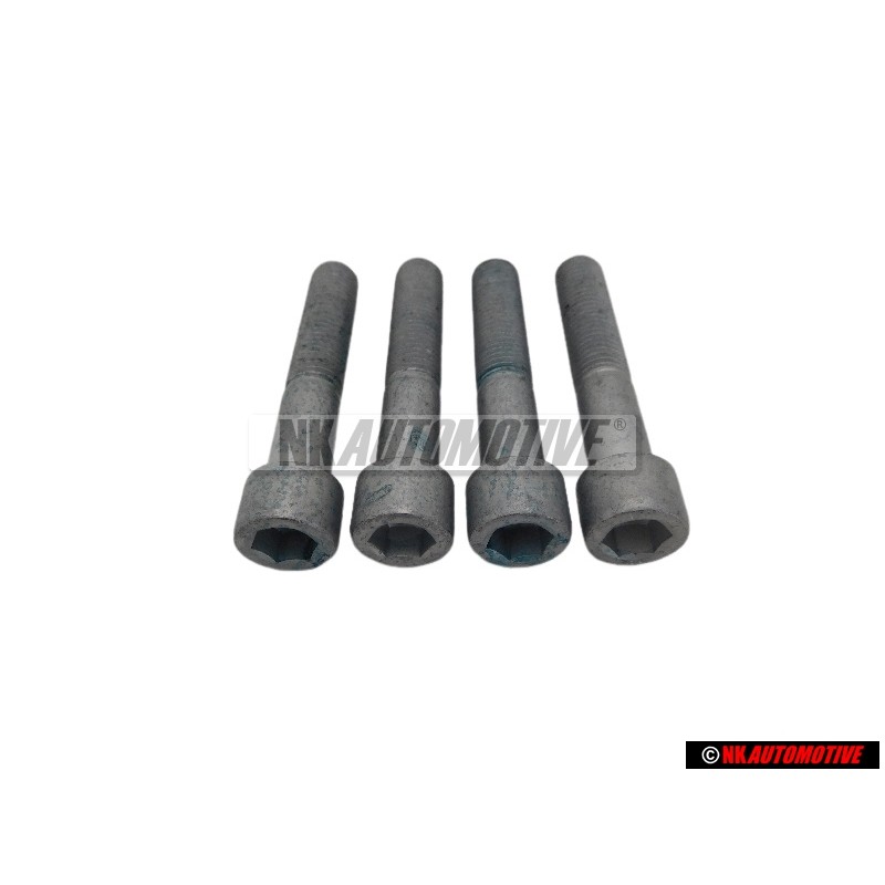 4x Original Audi Socket Head Bolt With Hexagon Socket Head - N 10043602