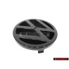 Original VW Front Grill Badge Emblem Black - 251853601A