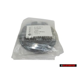 Original VW Front Grill Badge Emblem Black - 251853601A