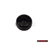 Original VW Wiper Arm Shaft Nut Cover Cap Black - 133955435