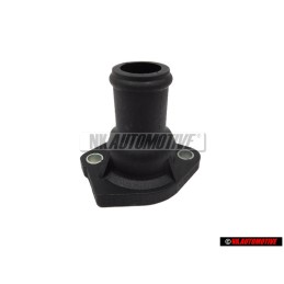 Original VW Cylinderhead Coolant Hose Side Flange w Seal - 026121144E