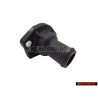 Original VW Cylinderhead Coolant Hose Side Flange w Seal - 026121144E