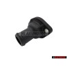 Original VW Cylinderhead Coolant Hose Side Flange w Seal - 026121144E