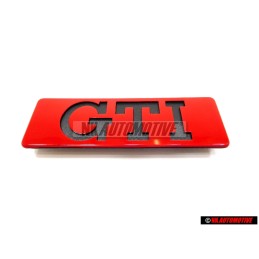 Original VW GTI Side Door Trim Badge Emblem Red Black - 191853714 QN5