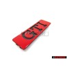 Original VW GTI Side Door Trim Badge Emblem Red Black - 191853714 QN5