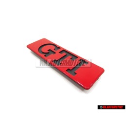 Original VW GTI Side Door Trim Badge Emblem Red Black - 191853714 QN5