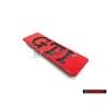 Original VW GTI Side Door Trim Badge Emblem Red Black - 191853714 QN5