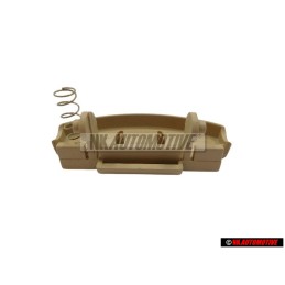 Original VW Arm Rest Catch Button Light Beige - 3B0868445 Q70