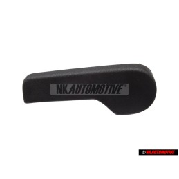 Original VW Bonnet Lid Lock Cable Grip Handle Satin Black LHD - 1J1823533C B41