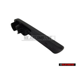 Original VW Bonnet Lid Lock Cable Grip Handle Satin Black LHD - 1J1823533C B41