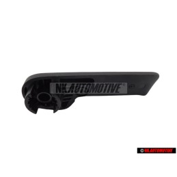 Original VW Bonnet Lid Lock Cable Grip Handle Satin Black LHD - 1J1823533C B41