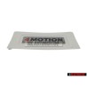 Original VW 4MOTION Rear Trunk Boot Badge Emblem - 2H0853675E GQF