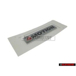 Original VW 4MOTION Rear Trunk Boot Badge Emblem - 2H0853675E GQF