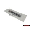 Original VW 4MOTION Rear Trunk Boot Badge Emblem - 2H0853675E GQF