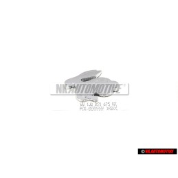 Original VW Rabbit Badge Chrome - 1J0853675AK