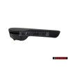 Original VW Bonnet Lid Lock Cable Grip Handle Satin Black RHD - 1J2823533C 9B9