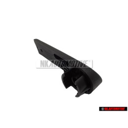 Original VW Bonnet Lid Lock Cable Grip Handle Satin Black RHD - 1J2823533C 9B9