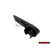 Original VW Bonnet Lid Lock Cable Grip Handle Satin Black RHD - 1J2823533C 9B9