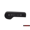 Original VW Bonnet Lid Lock Cable Grip Handle Satin Black RHD - 1J2823533C 9B9