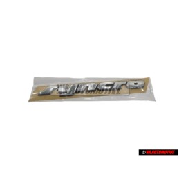 Original VW SYNCRO Rear Trunk Boot Badge Emblem Chrome - 701853675A Z10