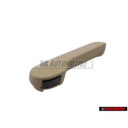 Original VW Bonnet Lid Lock Cable Grip Handle Light Beige RHD - 1J2823533C Q70