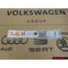 Original VW UP White Orange KeyTag Keychain Keyring Keyfob - 1S0087013 UH8
