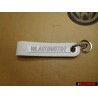 Original VW UP White Orange KeyTag Keychain Keyring Keyfob - 1S0087013 UH8