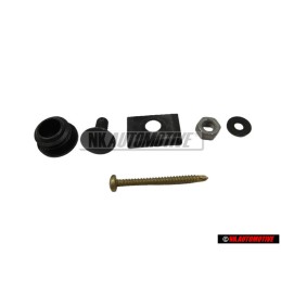 Original VW Front or Rear Bumper Corner Attachment Set - 251898065