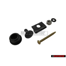 Original VW Front or Rear Bumper Corner Attachment Set - 251898065