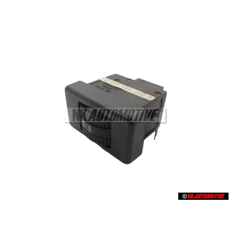 Original VW Headlight Range Control Switch - 251941333B